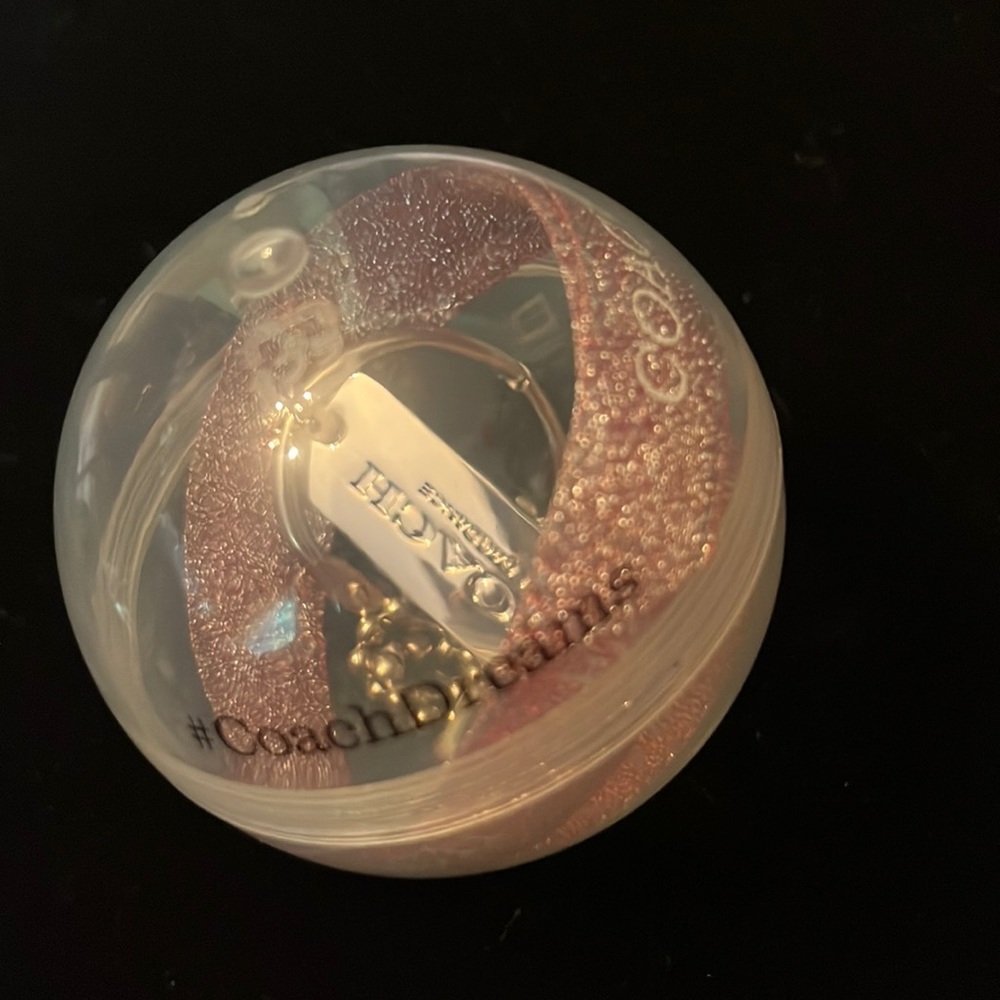 Coach Dreams Live Yours Fragrance Keychain Purse Tag - Picture 5 of 6